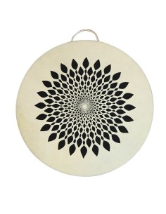 "Pandero oceánico mix" 20 cm