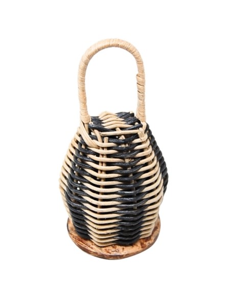 Maraca de ratán.