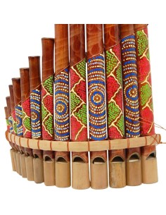 Flauta de Pan  pintada grande