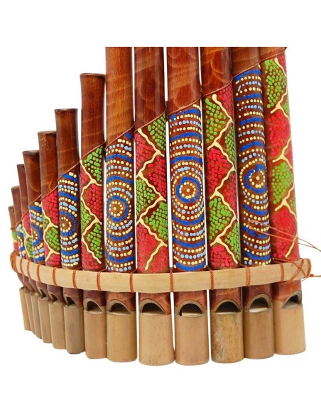 Flauta de Pan  pintada grande