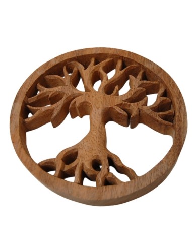 Árbol de la vida - Madera colgar- 15 cm