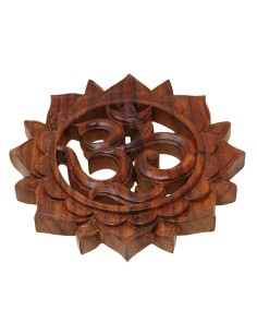 Om - Madera colgar - 20 cm.