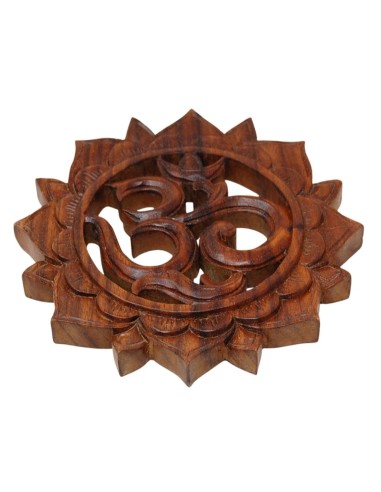Om - Madera colgar - 20 cm.