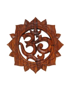 Om - Madera colgar - 20 cm. 2