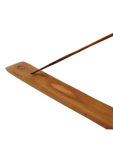 Incensario de madera rectangular pequeño