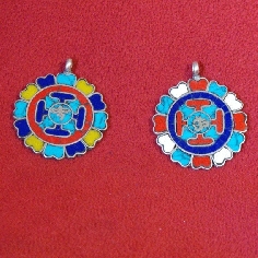 Colgante mandala preciosista