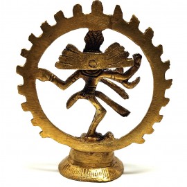 Shiva nataraj bronce 10 cms.