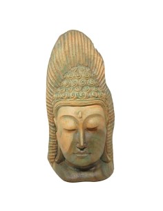 Rostro de Buda Madera - 44 cm 2