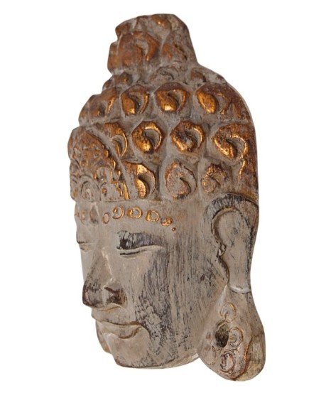 Máscara Buda (Antique) "Pequeña" 20 cm