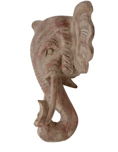 Máscara elefante  (Antique) " Grande" 28 cm. 2