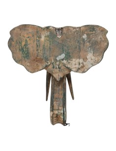 Máscara elefante  (Antique) " Pequeña " 24 cm. 2