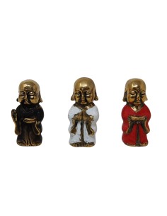 Monje Shaolin - Colores - 7 cm.