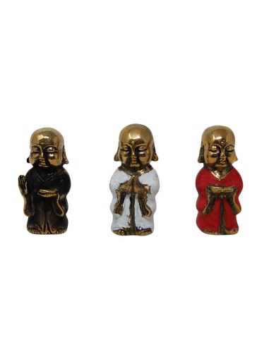 Monje Shaolin - Colores - 7 cm.