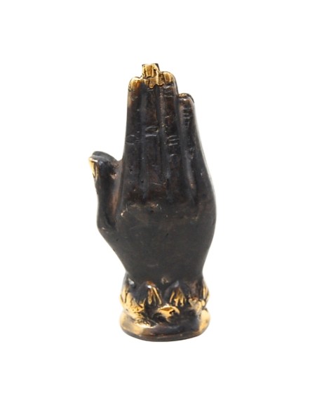 Incensario "Namaste" metal - 10 cm.