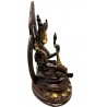 Saraswoti bronce 23 cms.