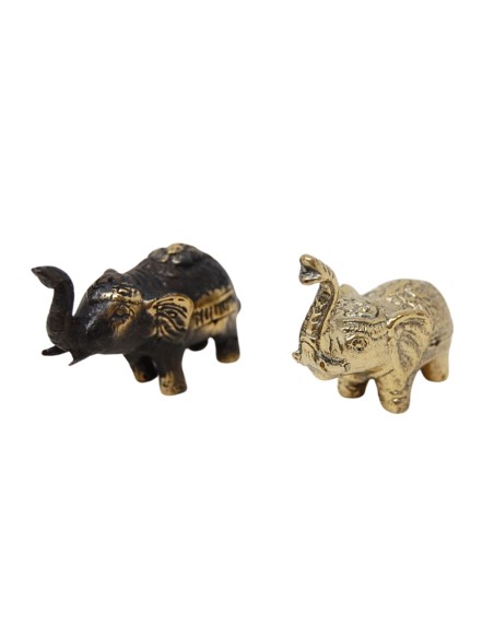Elefante de bronce (Dos colores) - 4,5 cm