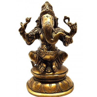 Ganesh bronce 19 cms.