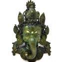 Rostro "Ganesh" bronce 38 cms.