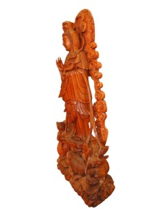 Guan Yin de madera - 100 cm (Solo para recoger en tienda) 2