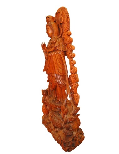 Guan Yin de madera - 100 cm (Solo para recoger...