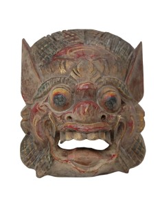 Máscara Barong (Antique) "pequeño" - 23 cm 2