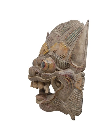 Máscara Barong (Antique) "mediano" - 24 x 25 cm