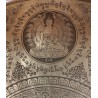 Gong Tam Tam 60 cms. "Shree yantra/Buda"