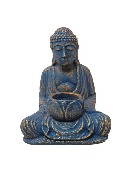 Porta velas "Buda" de piedra
