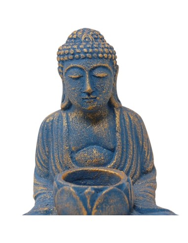Porta velas "Buda" de piedra