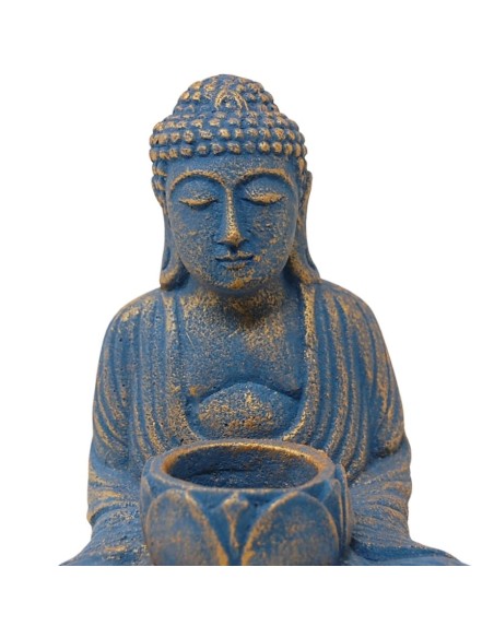 Porta velas "Buda" de piedra
