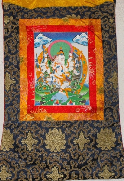 Ganesh con brocado pequeño