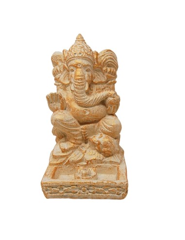 incensario Ganesh piedra 18 cm