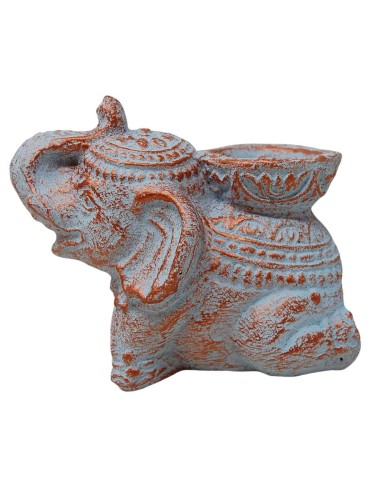 Porta vela Elefante de piedra II