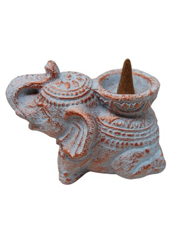 Porta vela Elefante de piedra II