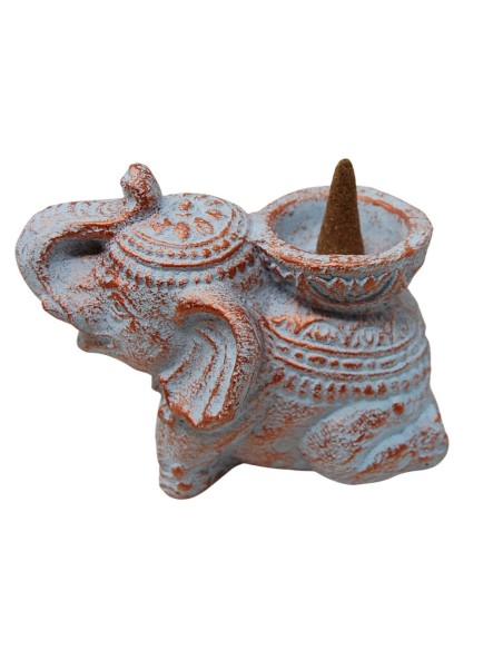Porta vela Elefante de piedra II