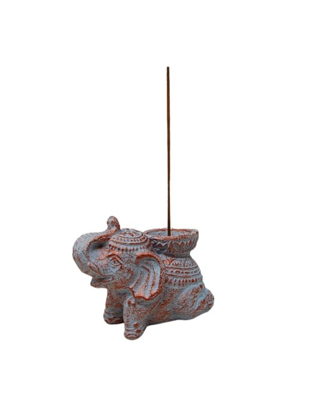 Porta vela Elefante de piedra II
