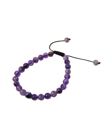 Pulsera Amatista flor de sueño 6 mm