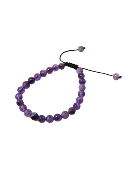 Pulsera Amatista flor de sueño 6 mm