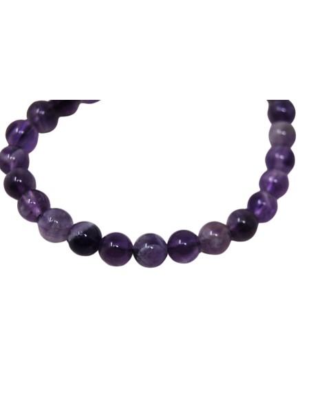 Pulsera Amatista flor de sueño 6 mm