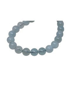 Pulsera Aguamarina 8 mm 2