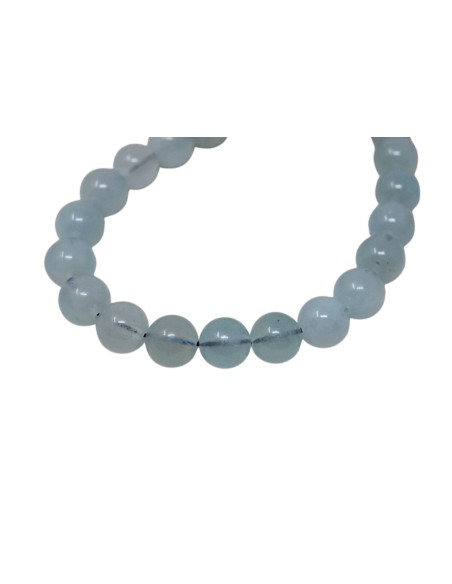Pulsera Aguamarina 8 mm