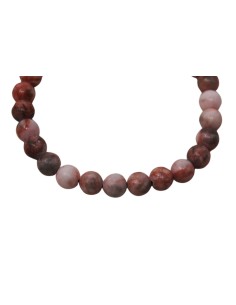 Pulsera Jaspe cebra rosa 6 mm 2