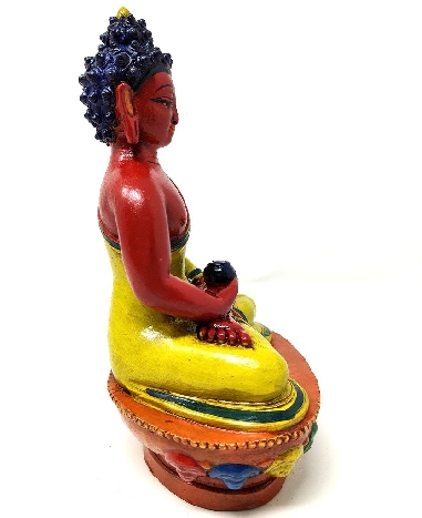 Amitabha terracota 21 cms.