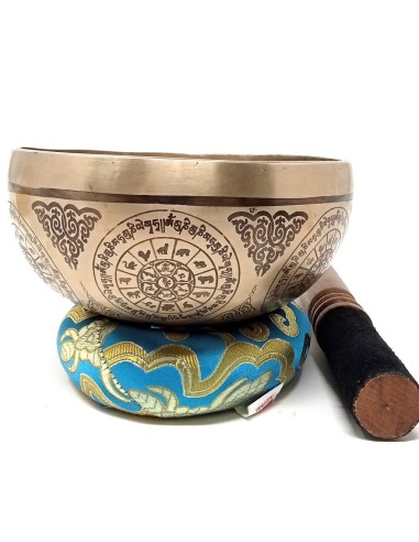 Cuenco símbolos láser 10 cm. 200-300 gr.