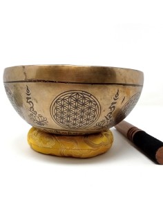 Cuenco símbolos láser 10 cm. 200-300 gr.