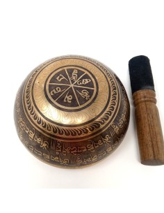 Cuenco Jambati grabado 200-300 gr. 9,5 -10,5 cm. diam. 2