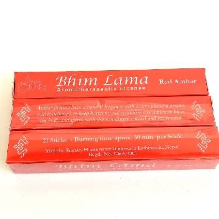 Premium mini incienso natural "Red amber"