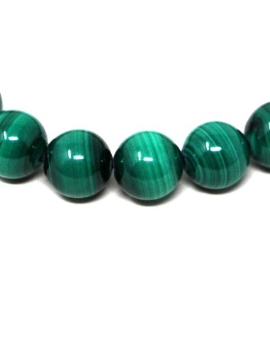 Pulsera de Malaquita de calidad 6 mm