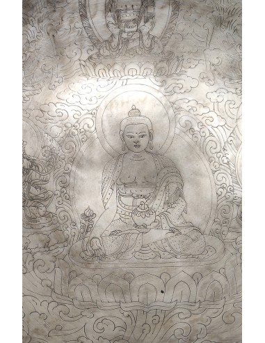 Cuenco Full Moon grabado con "Buda Medicina +...
