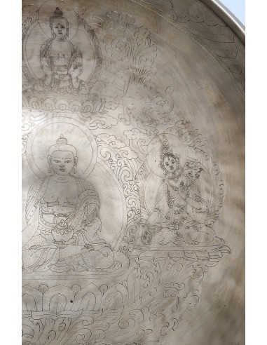 Cuenco Full Moon grabado con "Buda Medicina +...